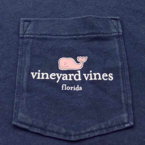 Vineyard Vines Men's Navy Long Sleeve Shirt S - Picture 5 of 7